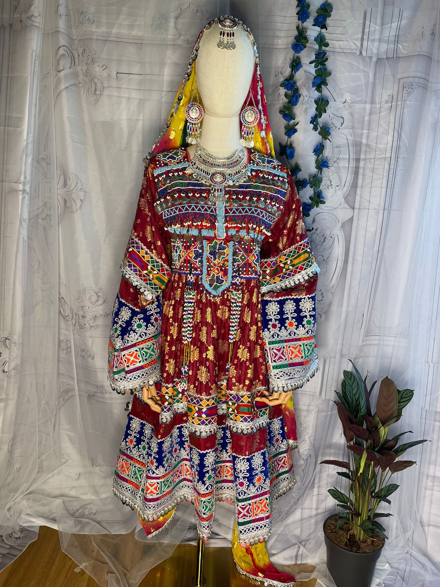 Kochi Premium Afghan vintage dress