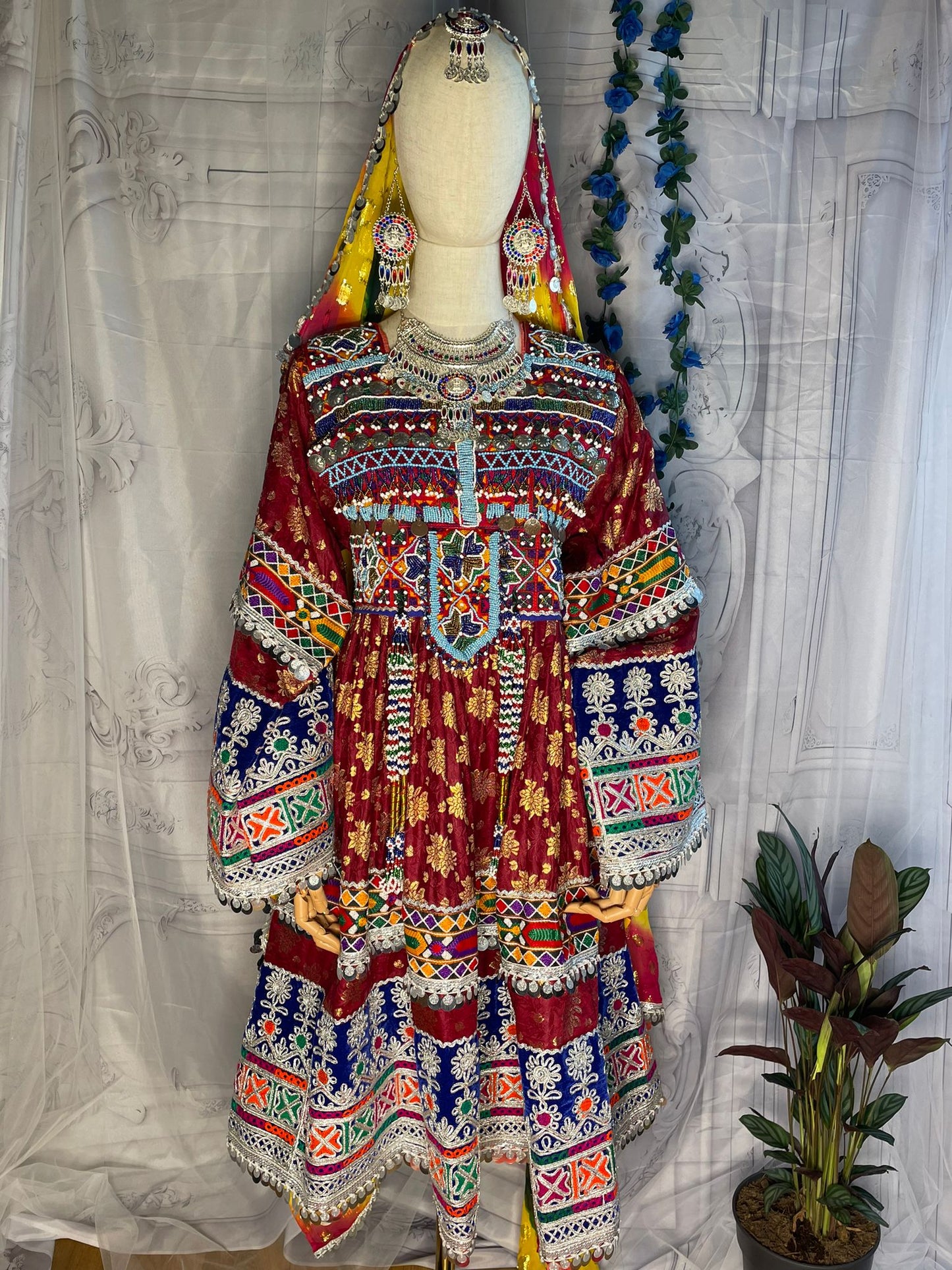 Kochi Premium Afghan vintage dress