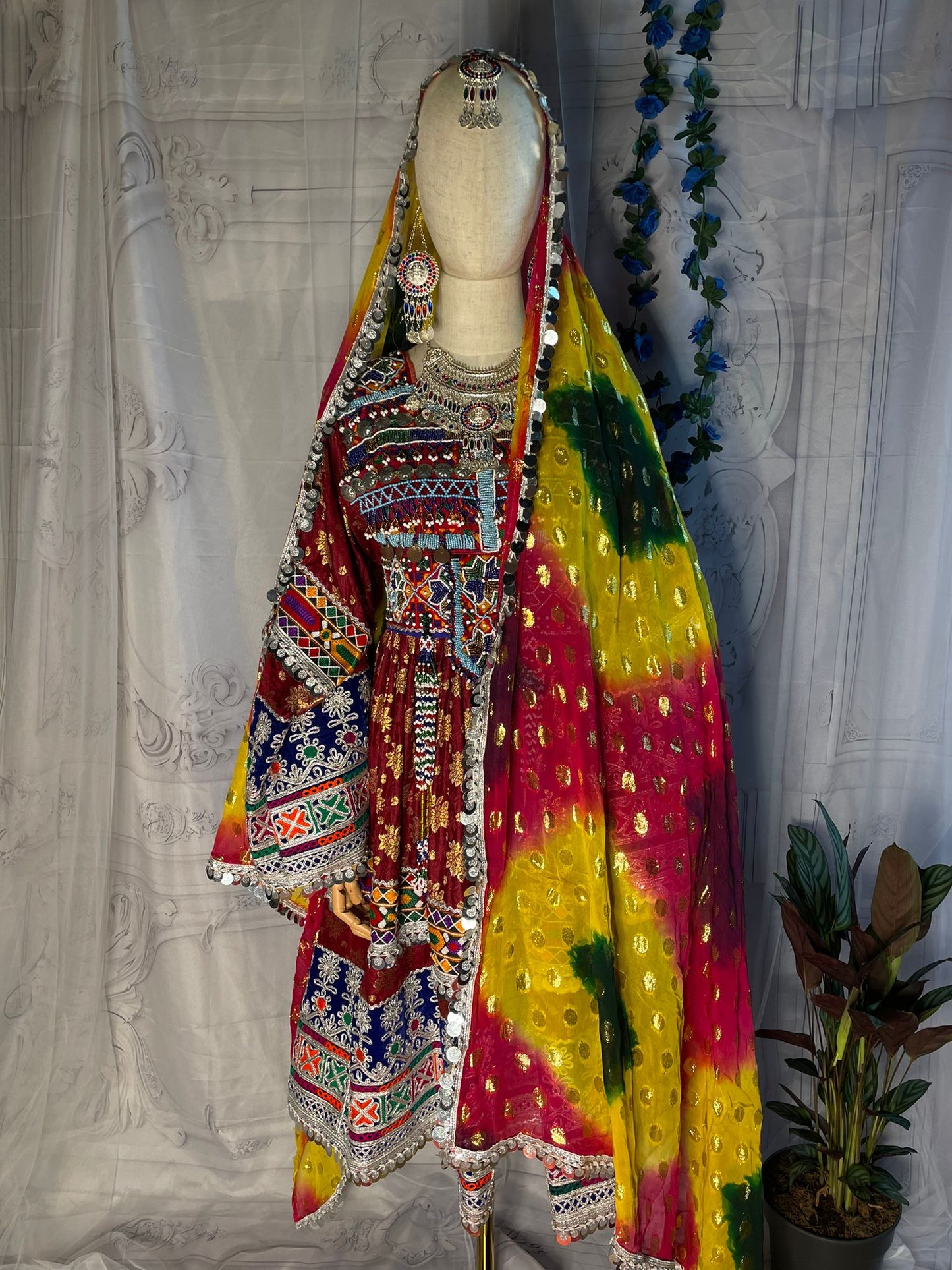 Kochi Premium Afghan vintage dress