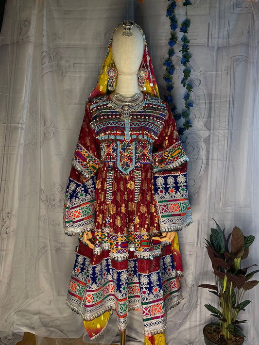 Kochi Premium Afghan vintage dress